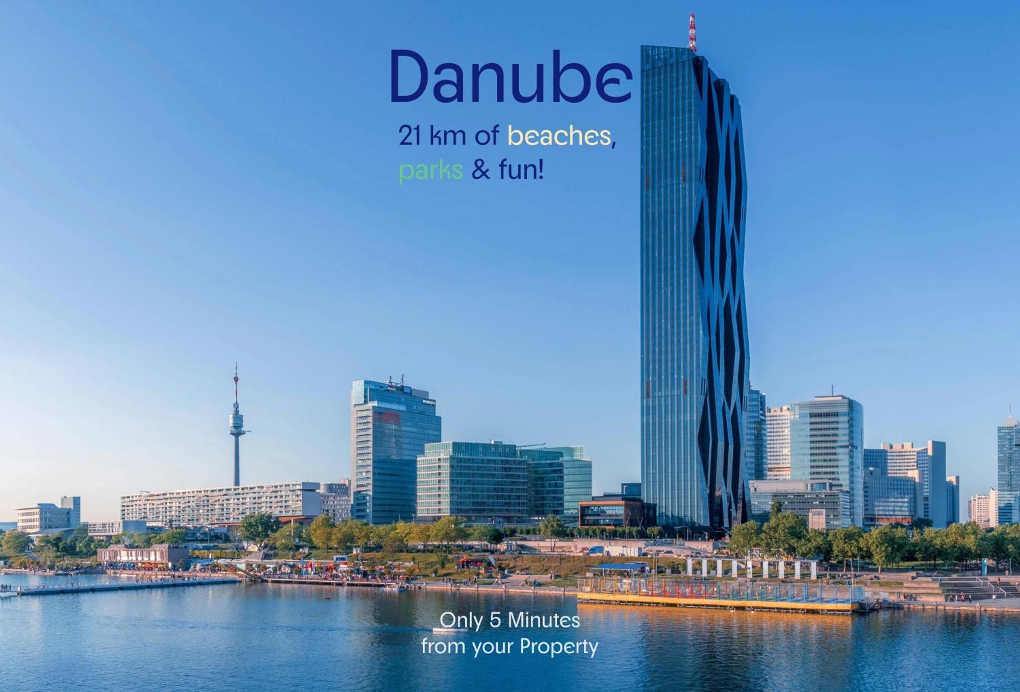Pleasant 1br Aprt. Near The Danube & Millenium T. * Wien